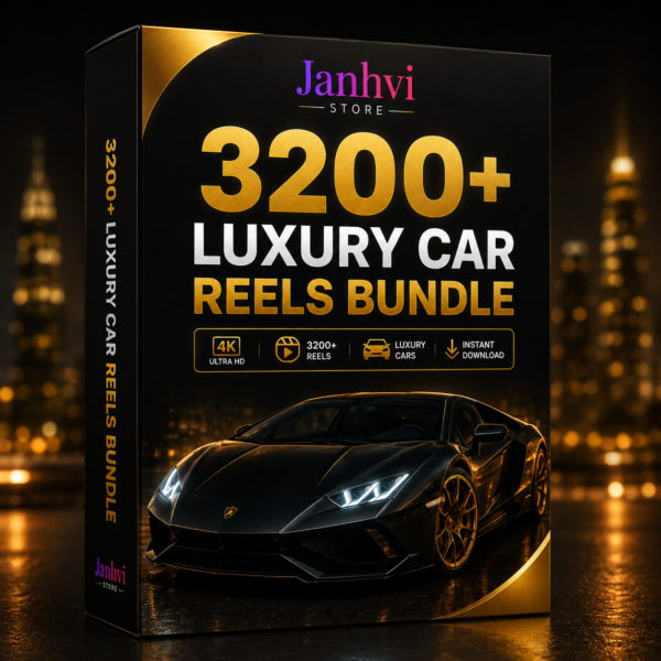 3200+ Luxuary Car Reels Bundle