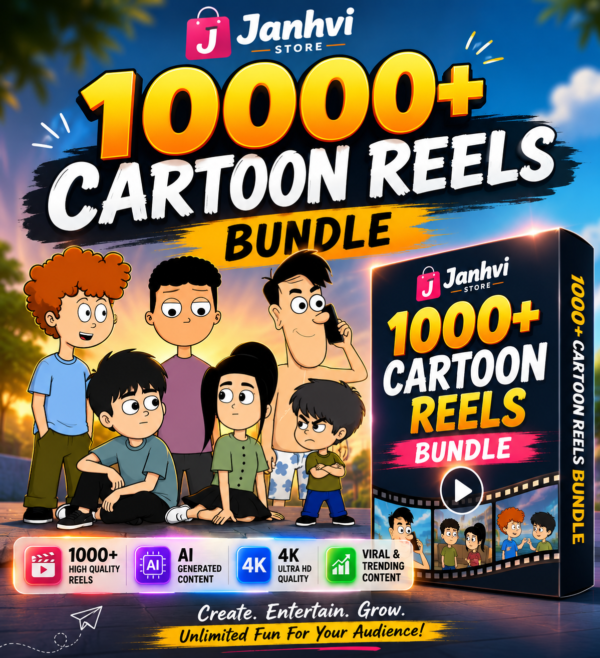 1000+ Cartoon Reels Bundle
