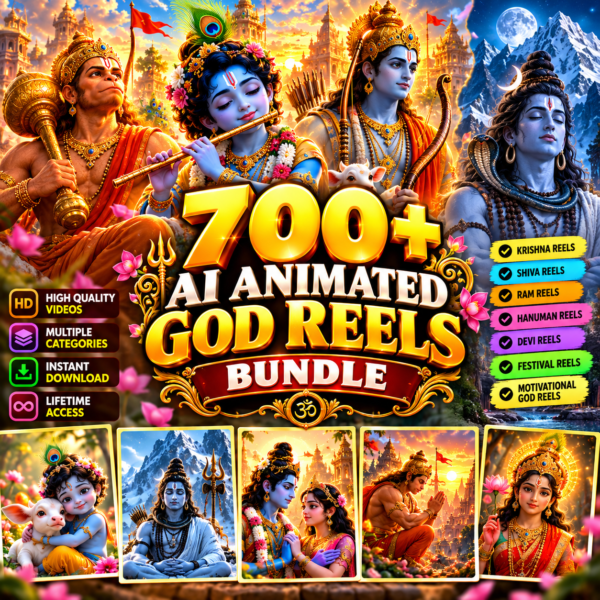 700+ Animated God Reels Bundle
