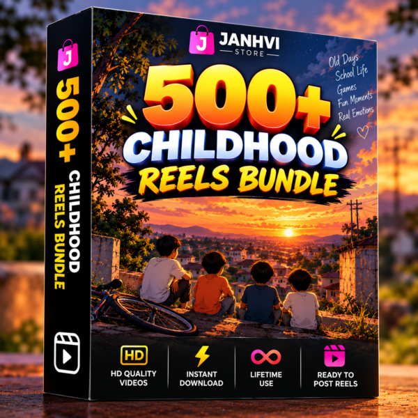 500+ Childhood Reels Bundle